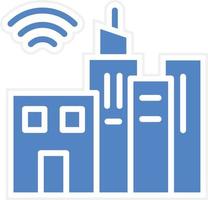 Smart City Vector Icon Design