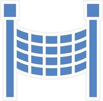 Volleyball Net Vector Icon Design