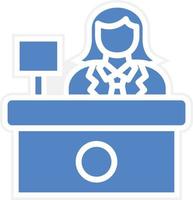 Reception Vector Icon Design