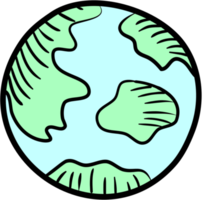 Planet Erde Ikone png