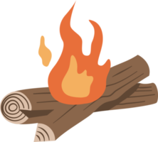 Lagerfeuer Karikatur Illustration png