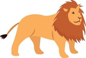 lion vector illustration on a background.Premium quality symbols.vector icons for concept and graphic design.