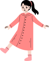 people wear raincoat illustration png