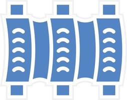 Ribs Vector Icon Design