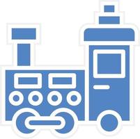 Train Toy Vector Icon Design
