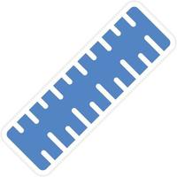 Ruler Vector Icon Design