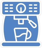 Coffee Maker Vector Icon Design