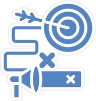 Marketing Strategy Vector Icon Design