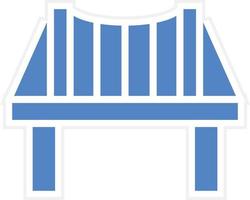 diseño de icono de vector de puente