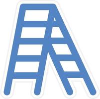 Stepladder Vector Icon Design