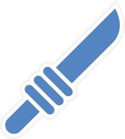 diseño de icono de vector de cuchillo