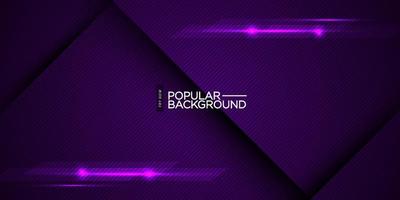 Vector Abstract Background, science, futuristic, energy technology concept. Digital image of light rays, stripes lines with purple light, speed and motion blur over dark purple background. Eps10