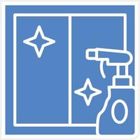 Cleaning Window Vector Icon Design