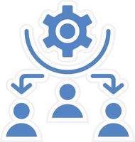 Delegate Vector Icon Design