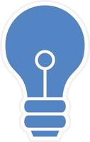 Lightbulb Vector Icon Design