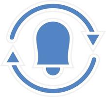 Alarm Repeat Vector Icon Design