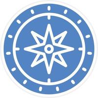 Compass Vector Icon Design