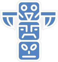Totem Vector Icon Design