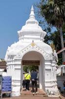 LUANG PRABANG , LAOS -FEB 26 2023 Wat Xieng Thong is one of the largest temples in Luang Prabang. A symbol of great historic importance, its structure has characteristics of 16th-century photo