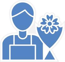 Florist Vector Icon Design