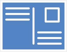 Postcard Vector Icon Design