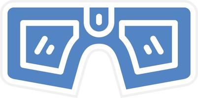 Virtual Reality Vector Icon Design