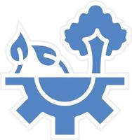 Green Technology Vector Icon Design