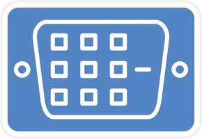 DVI Vector Icon Design