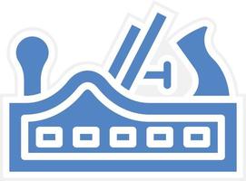 Plane Tool Vector Icon Design