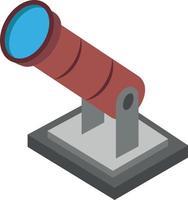 telescope vector illustration on a background.Premium quality symbols.vector icons for concept and graphic design.