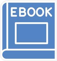 Ebook Vector Icon Design