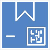 Package QR Code Vector Icon Design