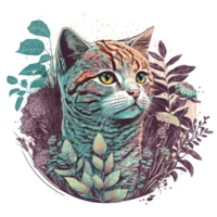 Cat . AI Generated png