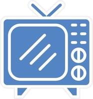 diseño de icono de vector de televisión