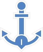 Anchor Vector Icon Design