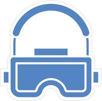 Headset Vector Icon Design