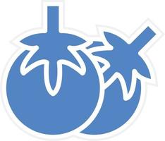 Tomato Vector Icon Design
