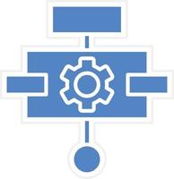 Algorithm Vector Icon Design
