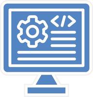 Development Vector Icon Design