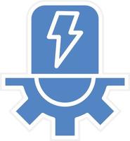 Energy System Vector Icon Design