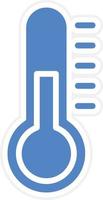 Thermometer Vector Icon Design