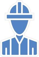 Engineer Vector Icon Design