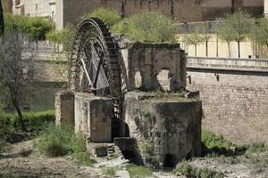 albolafía agua molino en guadalquivir río en Córdoba, España foto