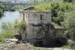 Albolafia Water Mill on Guadalquivir River in Cordoba, Spain photo