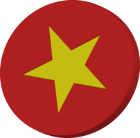 símbolo de la bandera de vietnam png