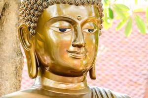 Statue in a Thai temple photo