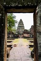 Ancient temple in Thailand photo