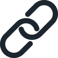 Kette Symbol, Verbindung Verknüpfung Symbol. png
