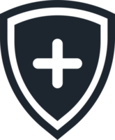 Protection shield icon, Antivirus icon. png