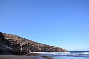 Scenic view of the shore photo